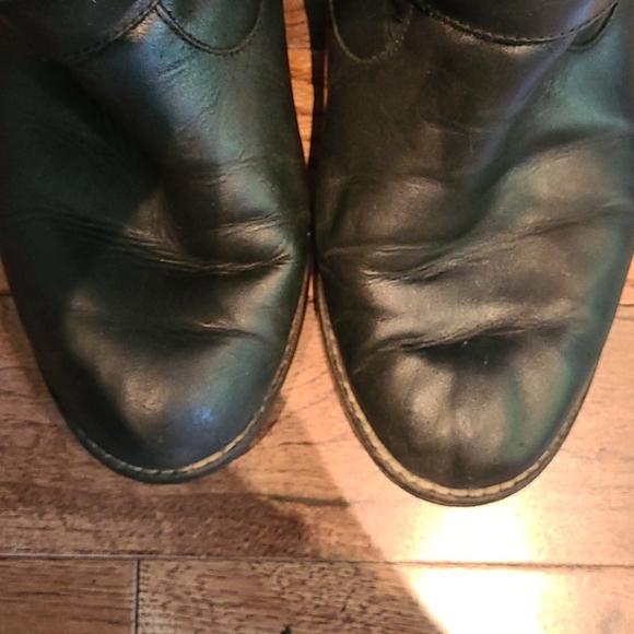 Leather Moto style Boots - Picture 9 of 12